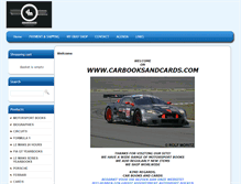 Tablet Screenshot of carbooksandcards.com